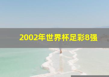 2002年世界杯足彩8强