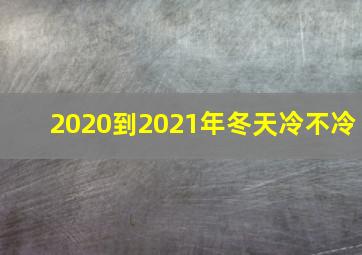 2020到2021年冬天冷不冷