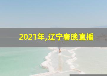 2021年,辽宁春晚直播