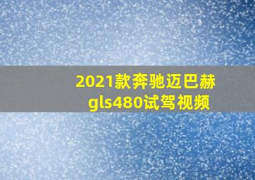 2021款奔驰迈巴赫gls480试驾视频