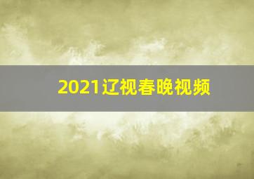 2021辽视春晚视频