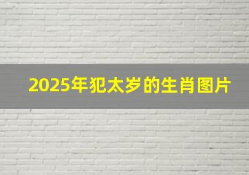 2025年犯太岁的生肖图片