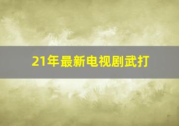 21年最新电视剧武打