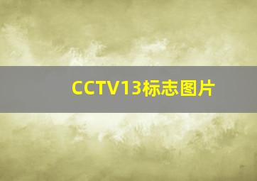 CCTV13标志图片