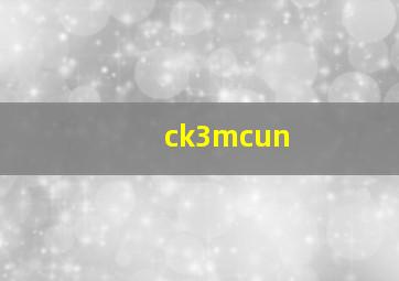 ck3mcun