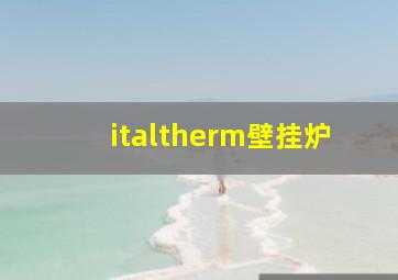 italtherm壁挂炉