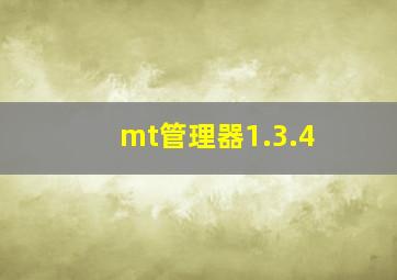 mt管理器1.3.4