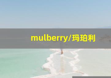 mulberry/玛珀利