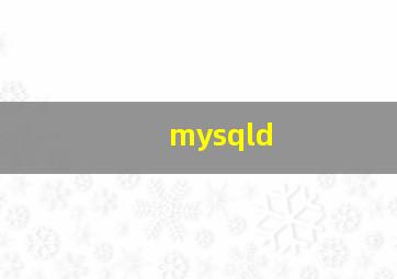 mysqld