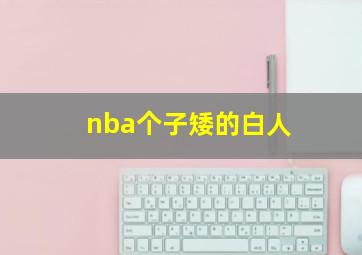 nba个子矮的白人