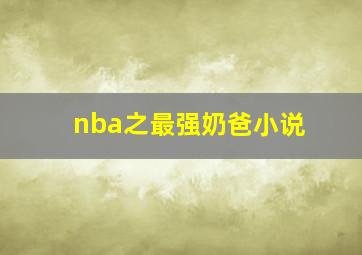 nba之最强奶爸小说