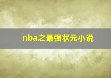 nba之最强状元小说