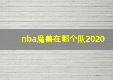 nba魔兽在哪个队2020