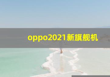 oppo2021新旗舰机