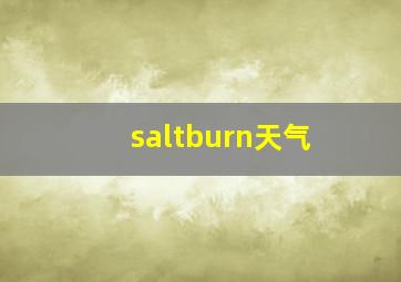 saltburn天气