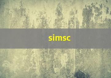 simsc