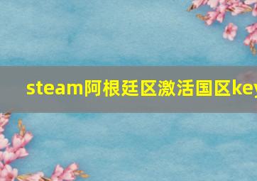 steam阿根廷区激活国区key