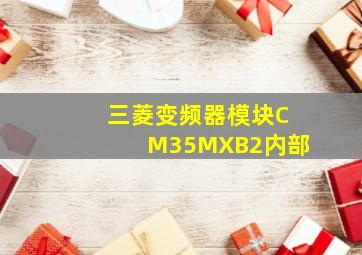 三菱变频器模块CM35MXB2内部