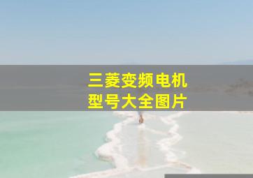 三菱变频电机型号大全图片