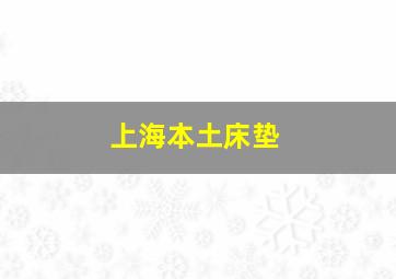 上海本土床垫