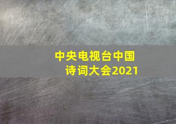 中央电视台中国诗词大会2021