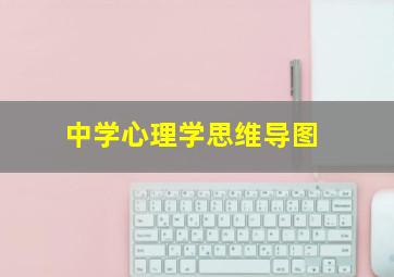 中学心理学思维导图