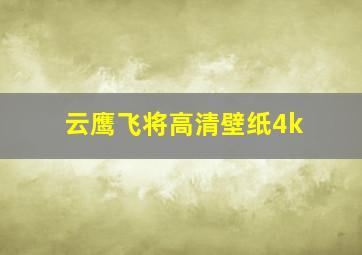 云鹰飞将高清壁纸4k