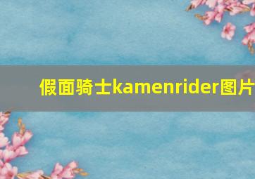 假面骑士kamenrider图片