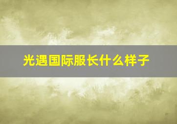 光遇国际服长什么样子