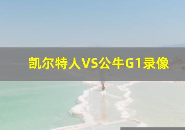 凯尔特人VS公牛G1录像