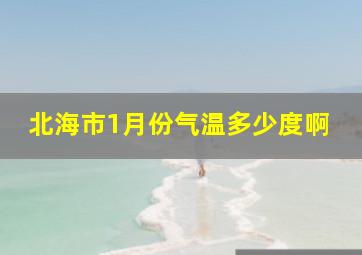 北海市1月份气温多少度啊