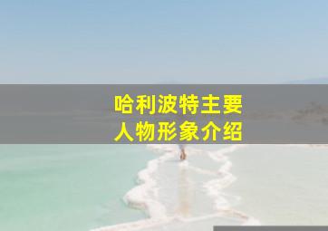 哈利波特主要人物形象介绍