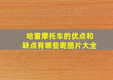 哈雷摩托车的优点和缺点有哪些呢图片大全