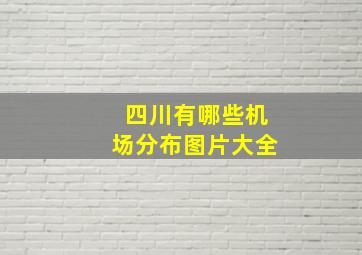 四川有哪些机场分布图片大全