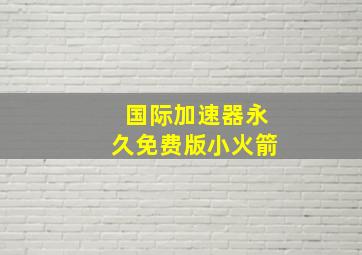 国际加速器永久免费版小火箭