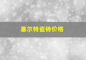 塞尔特瓷砖价格