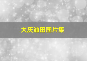 大庆油田图片集