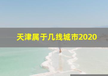 天津属于几线城市2020