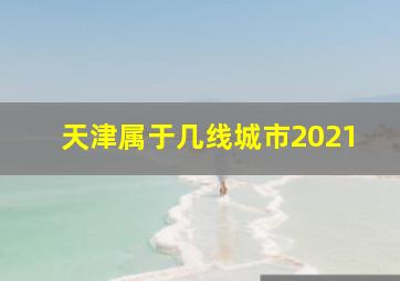 天津属于几线城市2021