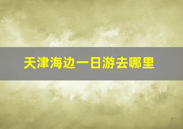 天津海边一日游去哪里