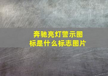 奔驰亮灯警示图标是什么标志图片