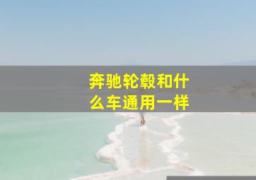 奔驰轮毂和什么车通用一样