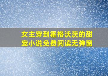 女主穿到霍格沃茨的甜宠小说免费阅读无弹窗