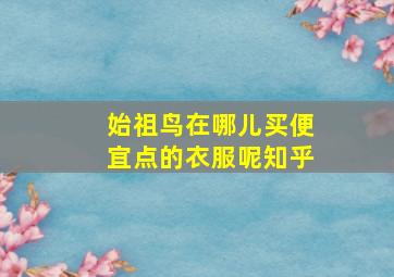 始祖鸟在哪儿买便宜点的衣服呢知乎