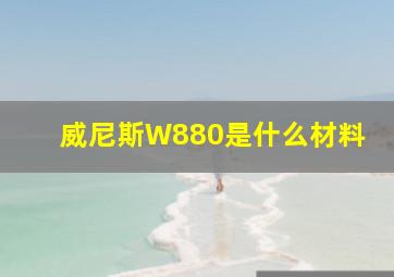 威尼斯W880是什么材料