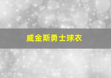 威金斯勇士球衣