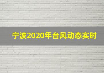 宁波2020年台风动态实时