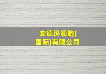 安德玛领跑(国际)有限公司