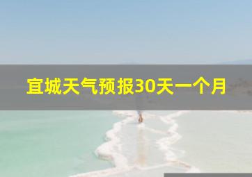 宜城天气预报30天一个月