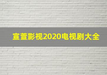 宣萱影视2020电视剧大全